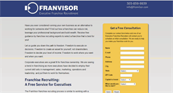 Desktop Screenshot of franvisor.com